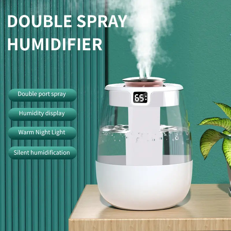MistGlow Whisper-Quiet Ultrasonic Humidifier