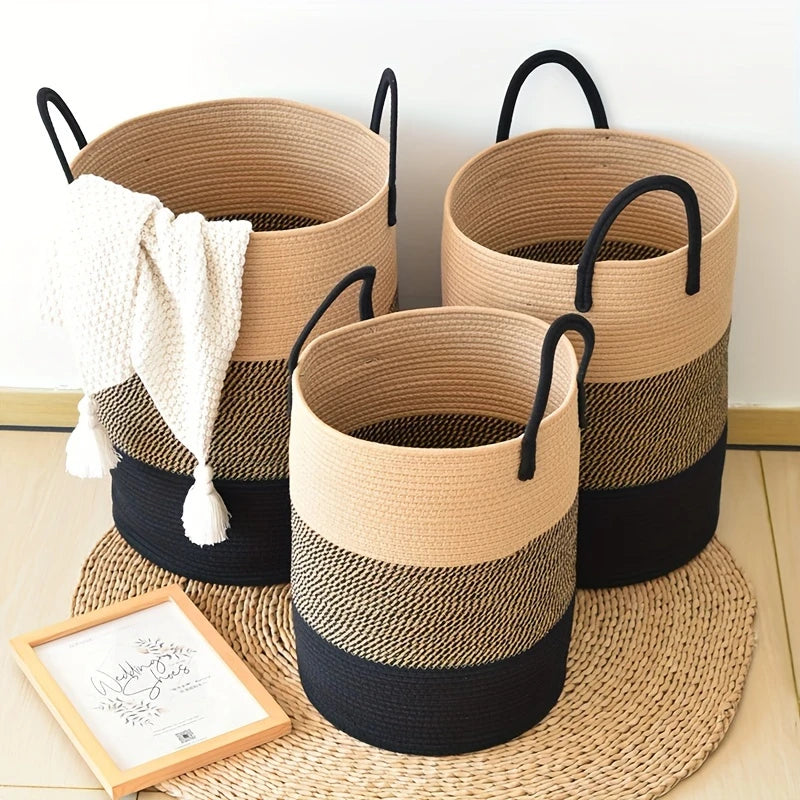 NordNest Scandinavian-Style Collapsible Storage Basket