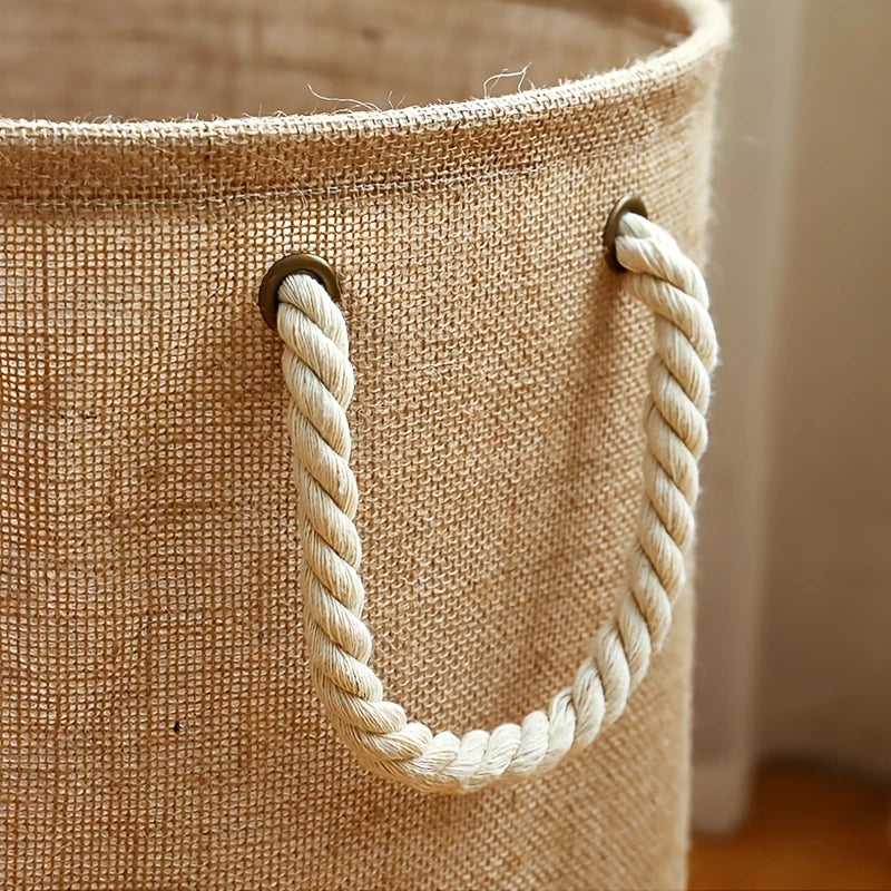 LuxeTide Modern Foldable Laundry Basket