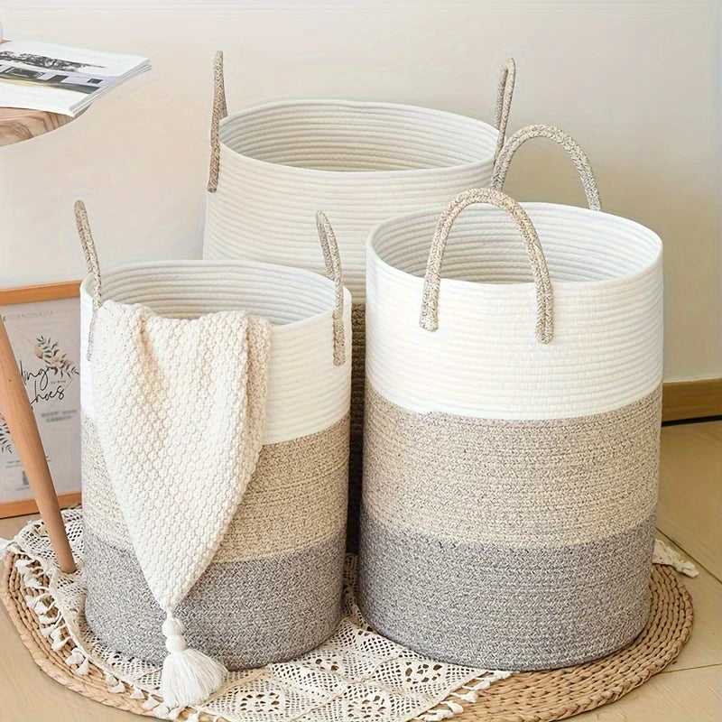 NordNest Scandinavian-Style Collapsible Storage Basket