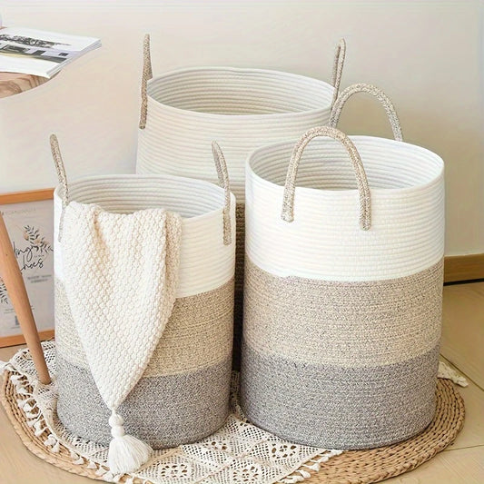 NordNest Scandinavian-Style Collapsible Storage Basket