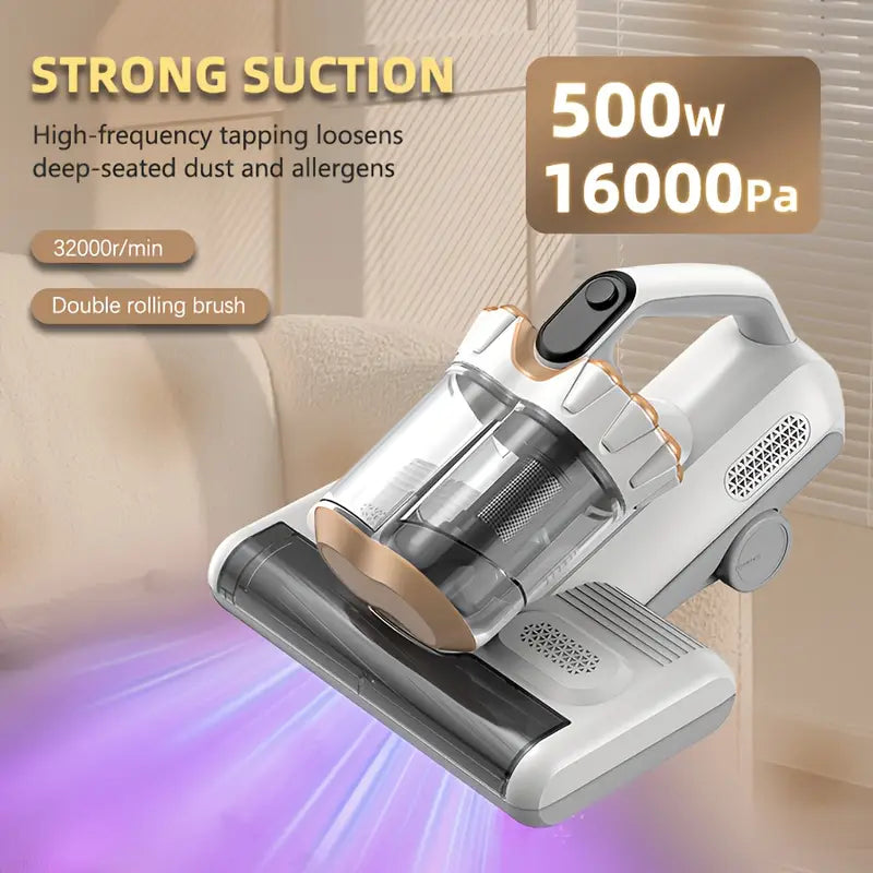 DustLuxe 500W Corded Mattress Vacuum Cleaner
